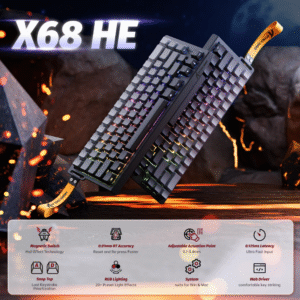 ATTACK SHARK X68 HE Keyboard Magnetic Switch