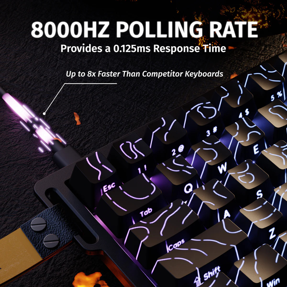 ATTACK SHARK X68 HE Keyboard Magnetic Switch