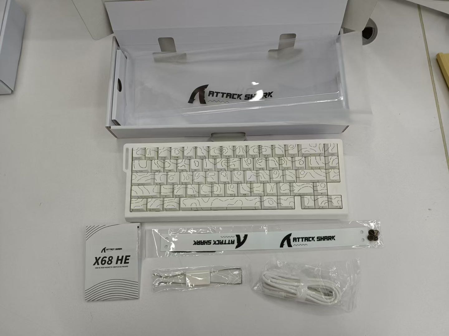 ATTACK SHARK X68 HE Keyboard Magnetic Switch